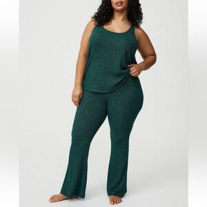 Torrid Green Shimmer Lounge Pants